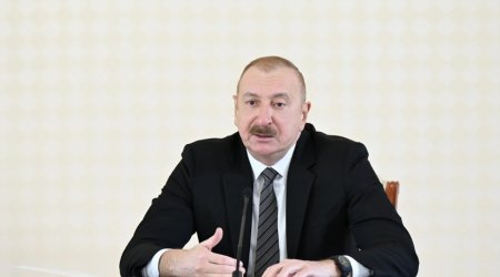 Prezident: “Biz artıq 16 ölkəyə qaz boru kəmərləri ilə qaz nəql edirik” - VİDEO