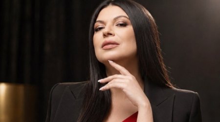 Zümrüd Qasımova ayrıldığı həyat yoldaşı ilə - Foto