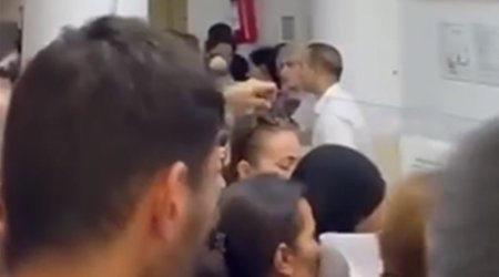 1 saatlıq nasazlıq xəstəxanada bu görüntünü yaratdı &ndash; Video