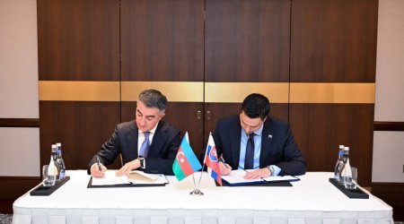 Azərbayvan Slovakiya ilə anlaşma memorandumu imzaladı