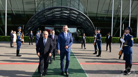 Slovakiya Prezidentinin Azərbaycana səfəri BAŞA ÇATDI - FOTO
