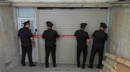 Bakıda istehsalat sexinin fəaliyyəti dayandırıldı - FOTO/VİDEO