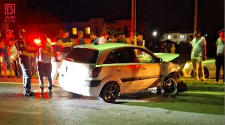 Zərdabda ağır qəza: "Kia Rio" ağaca və işıq dirəyinə çırpıldı