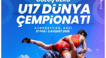 Bakıda keçiriləcək güləş üzrə U-17 dünya çempionatının bilet satışı BAŞLADI