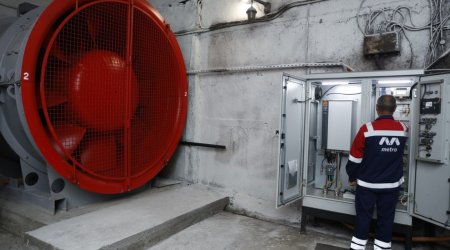 Bakı metrosunda yeni ventilyatorlar quraşdırıldı &ndash; VİDEO