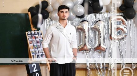 690 bal toplayan Zamin Kərimov: " Çox çalışmışam, telefondan da uzaq qalmamışam"