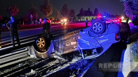Babək rayonunda &ldquo;Hyundai&rdquo;lar toqquşdu: Xəsarət alanlar var - FOTO