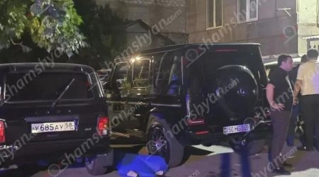 Ermənistanda silahlı insident: Bir nəfər küçədə güllələndi