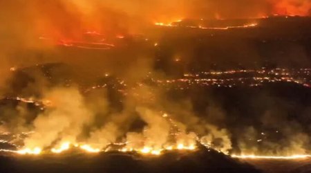 İspaniyada meşə yanğınları: Minlərlə hektar ərazi külə döndü - VİDEO