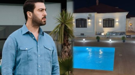 Villasında futbol izlədiyi anları bölüşdü &ndash; VİDEO