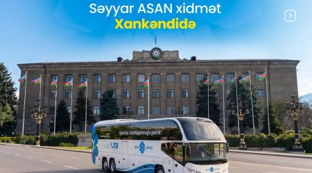 Xankəndidə səyyar ASAN xidmət təşkil olundu &ndash; FOTO