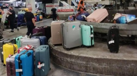 Vnukovo hava limanının baqaj sistemində nasazlıq - SƏRNİŞİNLƏR TƏLAŞDA