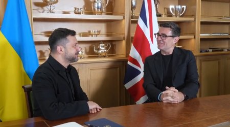 Zelenski Britaniyanın yeni Baş naziri ilə görüşdü - VİDEO