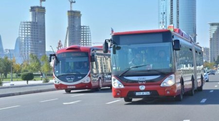 DİQQƏT! Bakıda iki marşrut avtobusunun hərəkət sxemi DƏYİŞİR