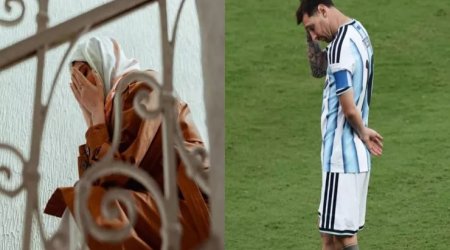 Kişi vədinə əməl etdi: Argentina uduzdu, arvadını boşadı