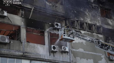 Zelenski: Rusiya ötən gecə Ukraynanın 10 vilayətinə hücum edib &ndash; FOTO-VİDEO