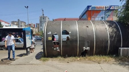 Sumqayıtdakı yararsız dayanacaqla bağlı RƏSMİ CAVAB