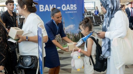 Azərbaycandan Qarsa ilk reys &ndash; FOTO