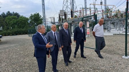 Qusarın 68 kəndini təmin edən stansiyada transformatorlar yeniləndi &ndash; İcra başçısı yerində tanış oldu - FOTO