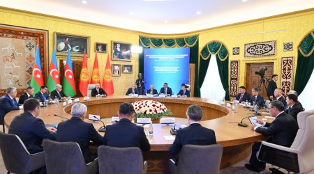 Azərbaycan və Qırğızıstan Dövlətlərarası Şuranın 3-cü iclası keçirildi - FOTO/VİDEO