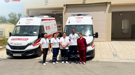 Şuşada təcili tibbi yardım bölməsi – FOTO