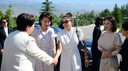 Mehriban Əliyeva Qırğızıstanda sağlamlıq və reabilitasiya mərkəzində - FOTO