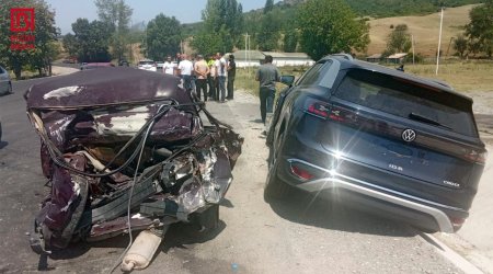 İsmayıllıda zəncirvari QƏZA: Xəsarət alan var &ndash; FOTO