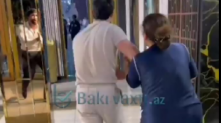 Xadimə ilə rəqs edən şəxs Mübariz Əsgərovun oğlu imiş &ndash; VİDEO