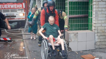 Rusiya ordusu Ukraynada uşaqları daşıyan avtobusu hədəfə aldı - FOTO