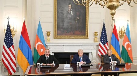 Ağ Evdə təşkil olunmuş Sülh Sammitinin birinci ildönümü ilə bağlı Birgə Bəyanat yayıldı - FOTO