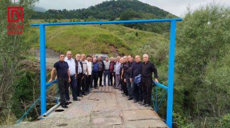 Kənd sakinləri tarixi körpünü öz vəsaitləri hesabına BƏRPA ETDİLƏR &ndash; FOTO