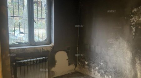 Bakıda dəhşətli qətl: Birlikdə yaşadığı qadını 21 dəfə bıçaqladı, sonra isə evini yandırdı &ndash; FOTO
