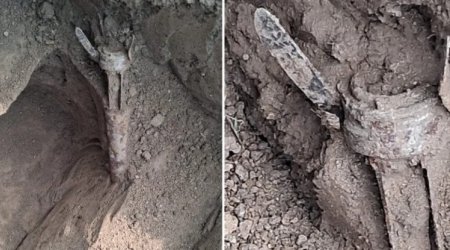 Birinci Qarabağ müharibəsindən qalan hərbi sursat tapıldı