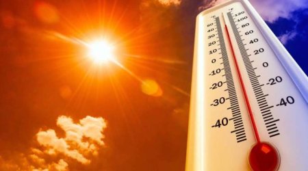 Bu ayın 17 günü temperatur normadan yüksək olub &ndash; RƏSMİ