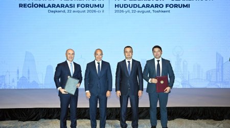Azərbaycan və Özbəkistan arasında sənədlər İMZALANDI - FOTO