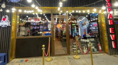 Bakıda bu mağazada saxta içki satılırmış - FOTO