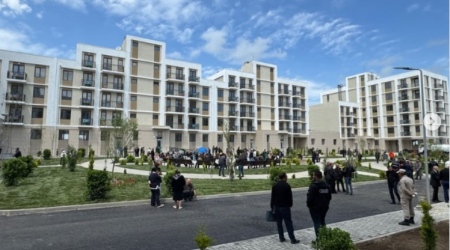 Daha 117 ailə Ağdam şəhərinə yola salındı