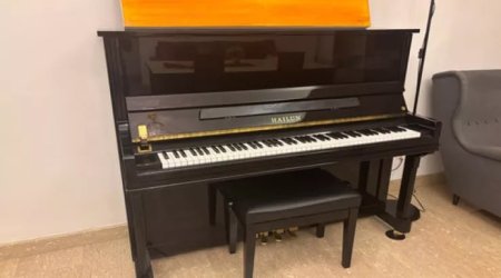 Kirayə qaldığı evdən piano oğurladı