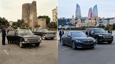 Volqadan BMW-yə: Azərbaycanda vəzifəli şəxslərin maşınları bir əsr ərzində necə dəyişdi?