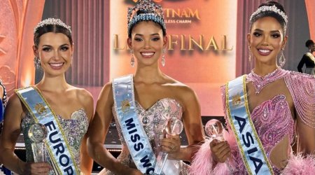 Dominikan Respublikasından olan gözəlçə "Miss Dünya 2026" seçildi - VİDEO