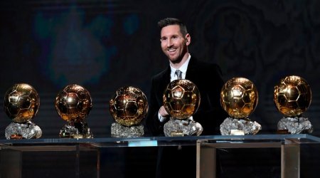 Messi 17-ci dəfə "Qızıl top" mükafatına namizəd göstərildi