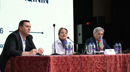 Şəfiqə Məmmədova Kinematoqrafçılar İttifaqının sədri seçildi - FOTO