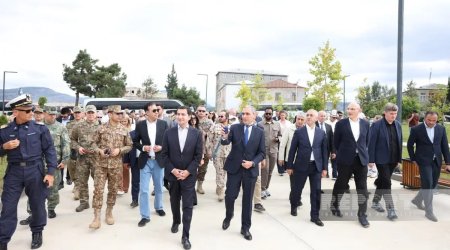 Xarici diplomatlar Qarabağ Universitetində -FOTO/VİDEO