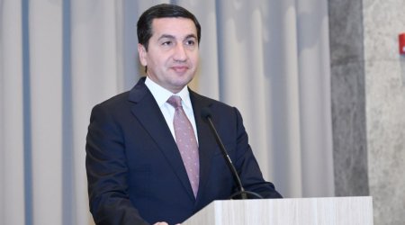 Hikmət Hacıyev erməni saxtakarlığını belə ifşa etdi &ndash; VİDEO