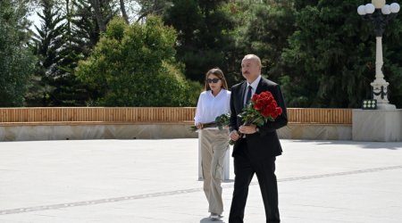 Prezident və birinci xanım Şamaxıda - FOTO/VİDEO