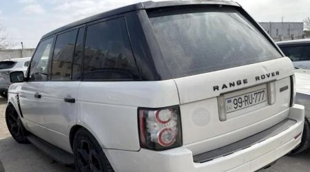 99-RU-777 nömrəli &ldquo;Range Rover&rdquo; müsadirə olunub, yarı qiymətə satışa çıxarılıb &ndash;Alan yoxdur