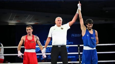 2 boksçumuz Avropa çempionatında 1/4 finala vəsiqə qazandı - FOTO