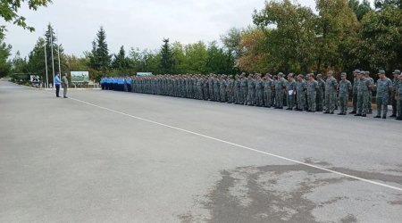 Azərbaycan Ordusunda Dövlət Suverenliyi Günü münasibətilə silsilə tədbirlər keçirildi