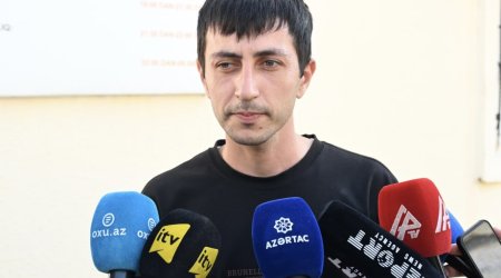 Əfv olunan şəxs: Ailəmin azadlığa buraxılmağımdan xəbəri yoxdur - VİDEO