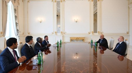 “Global Infrastructure Partners” şirkətinin rəhbəri Prezidentin qəbulunda – FOTO/VİDEO